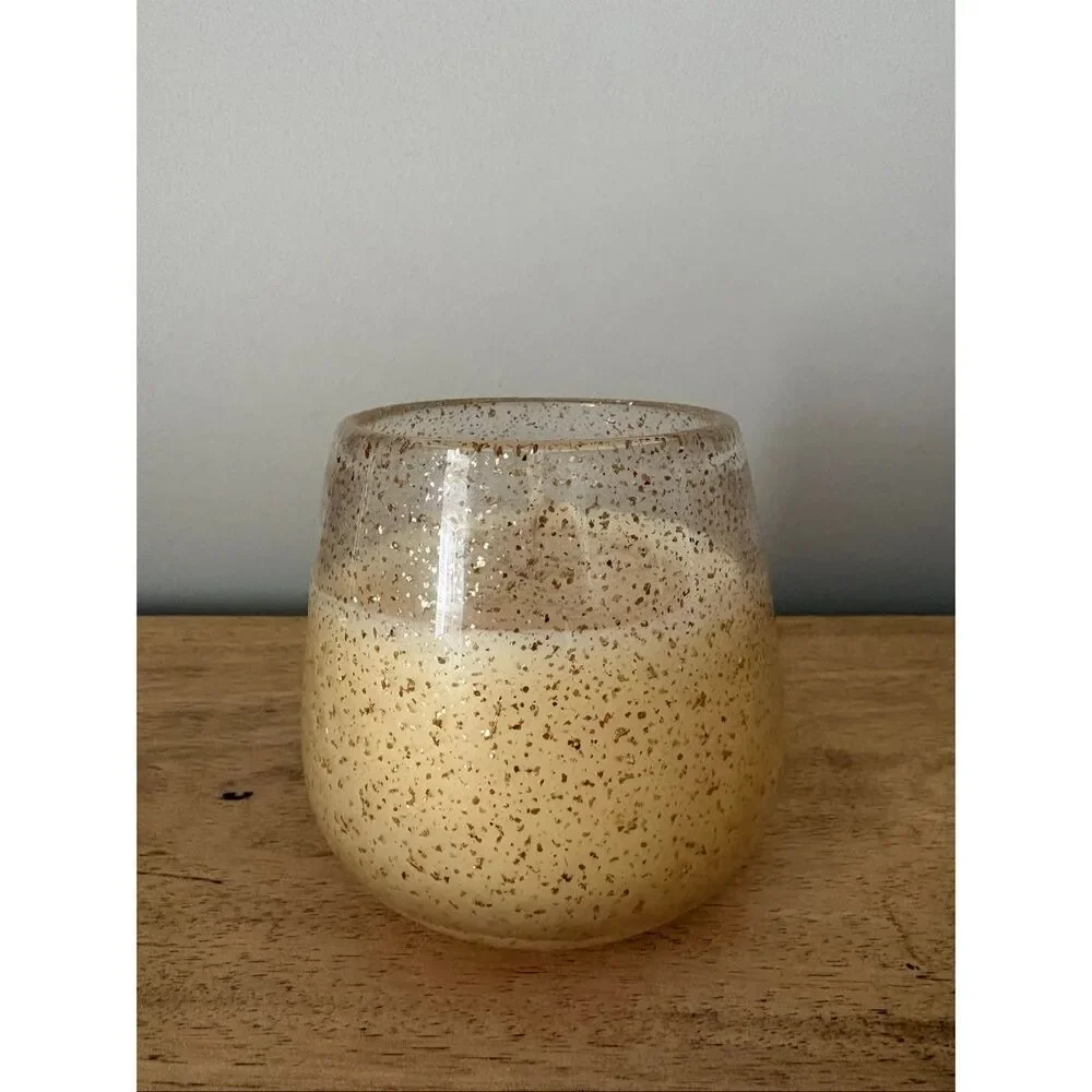 NWT Anthropologie Icicles Spiced Eggnog (Gourmand Spice) Candle, 65 HR Burn Time
